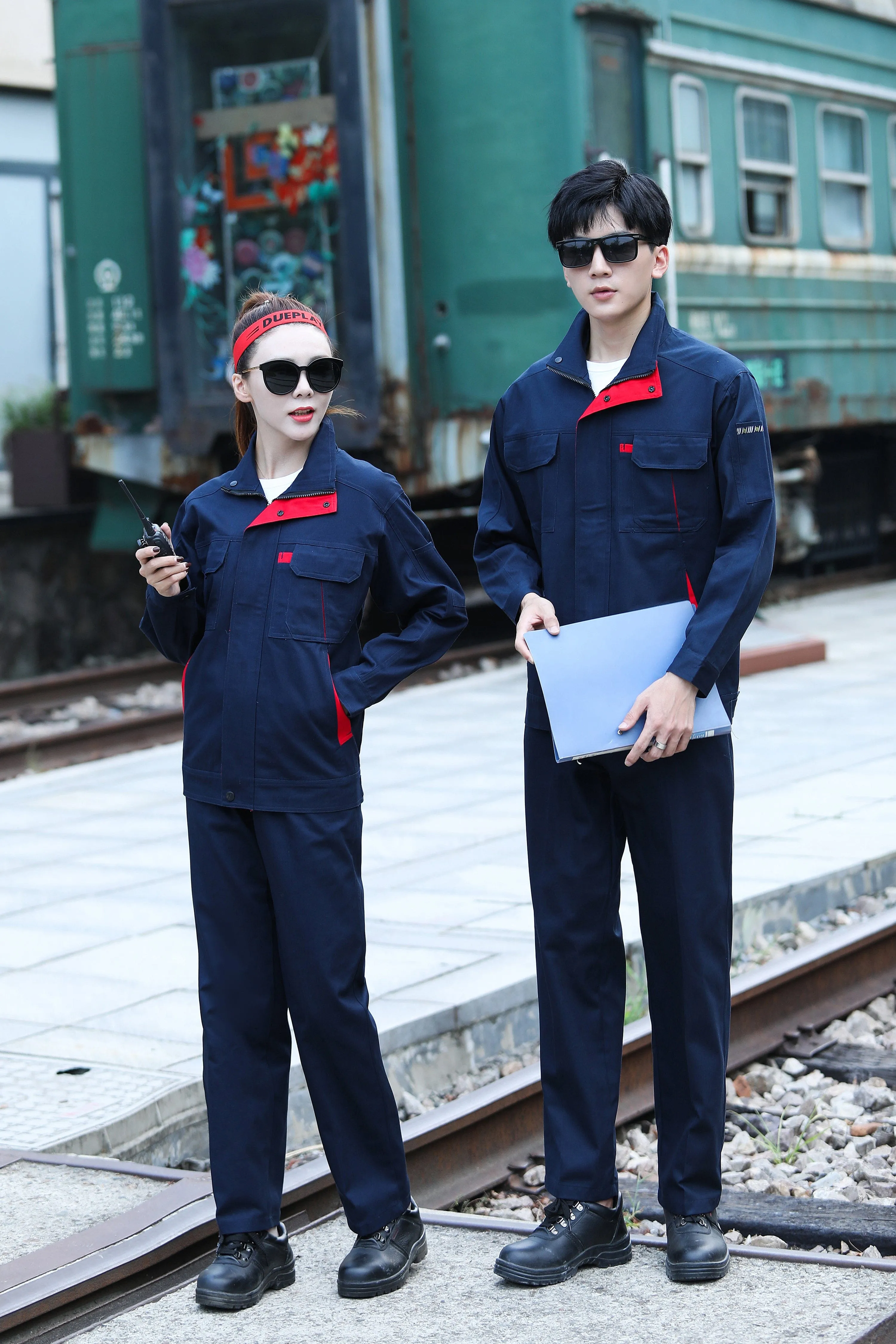Autumn and winter long-sleeved pure cotton series workwear SD-PC-W802