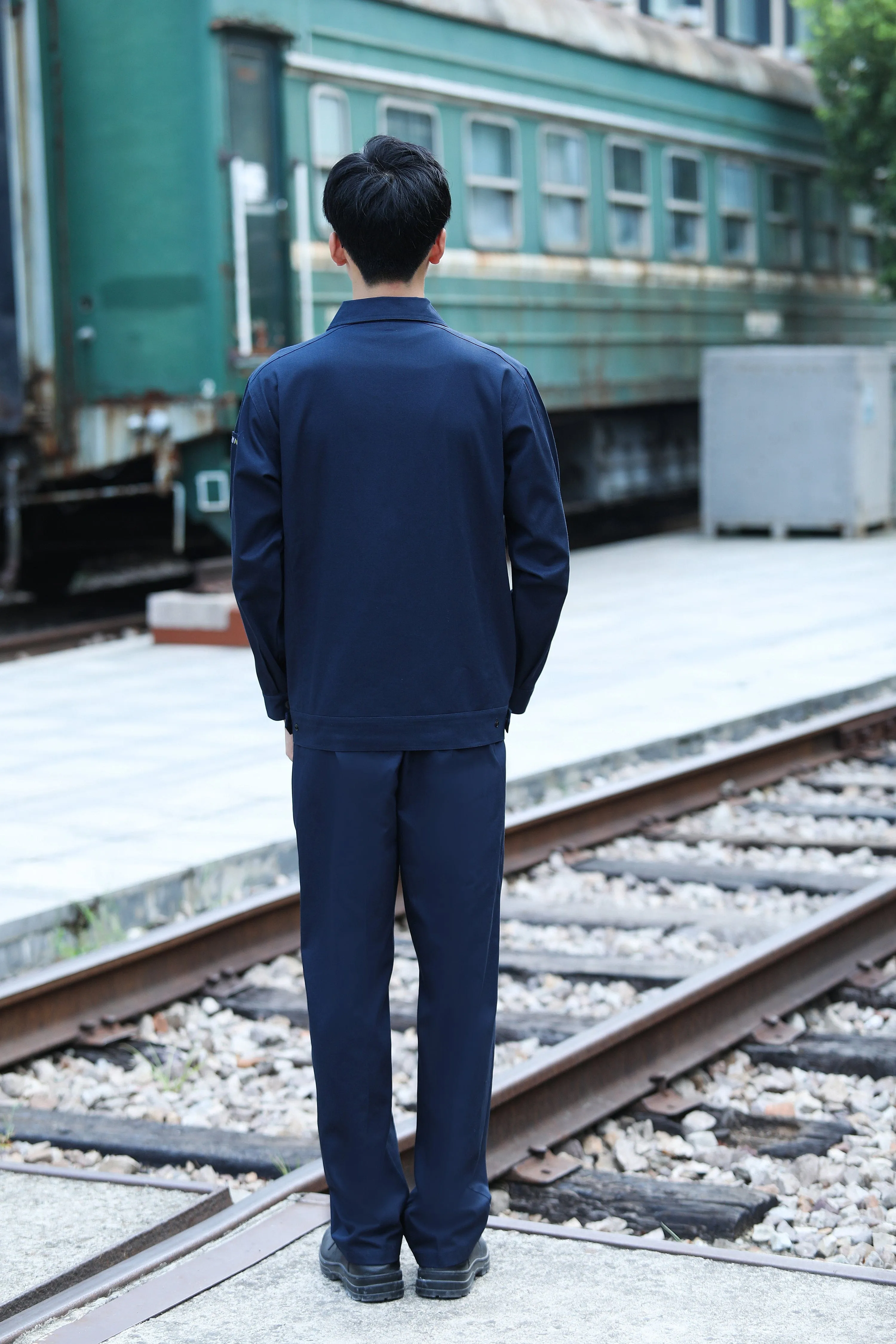 Autumn and winter long-sleeved pure cotton series workwear SD-PC-W802