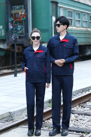 Autumn and winter long-sleeved pure cotton series workwear SD-PC-W802