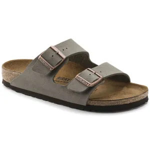 Birkenstocks Arizona Birkibuc Narrow - Stone