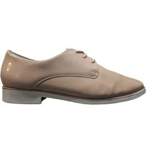 Botter Made in Brazil Round Toe Block Heel Lace-Up Formal Shoes - Pink (Size US 8 / EU 39 / UK 6)