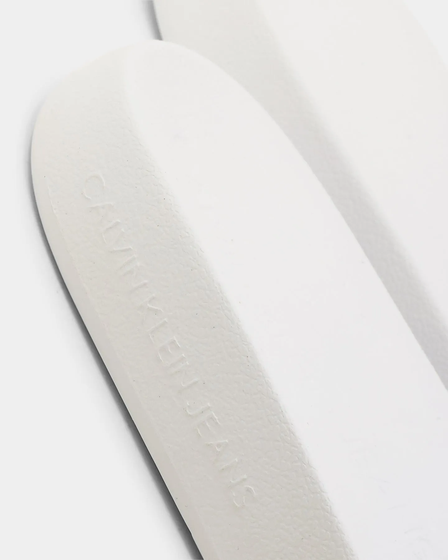 Calvin Klein Monogram Slides Bright White