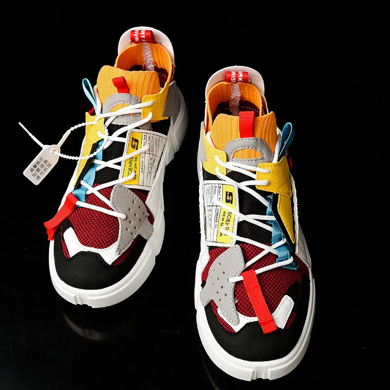 Colourful Fashion Sneakers Sports Comfortable Casual Shoe