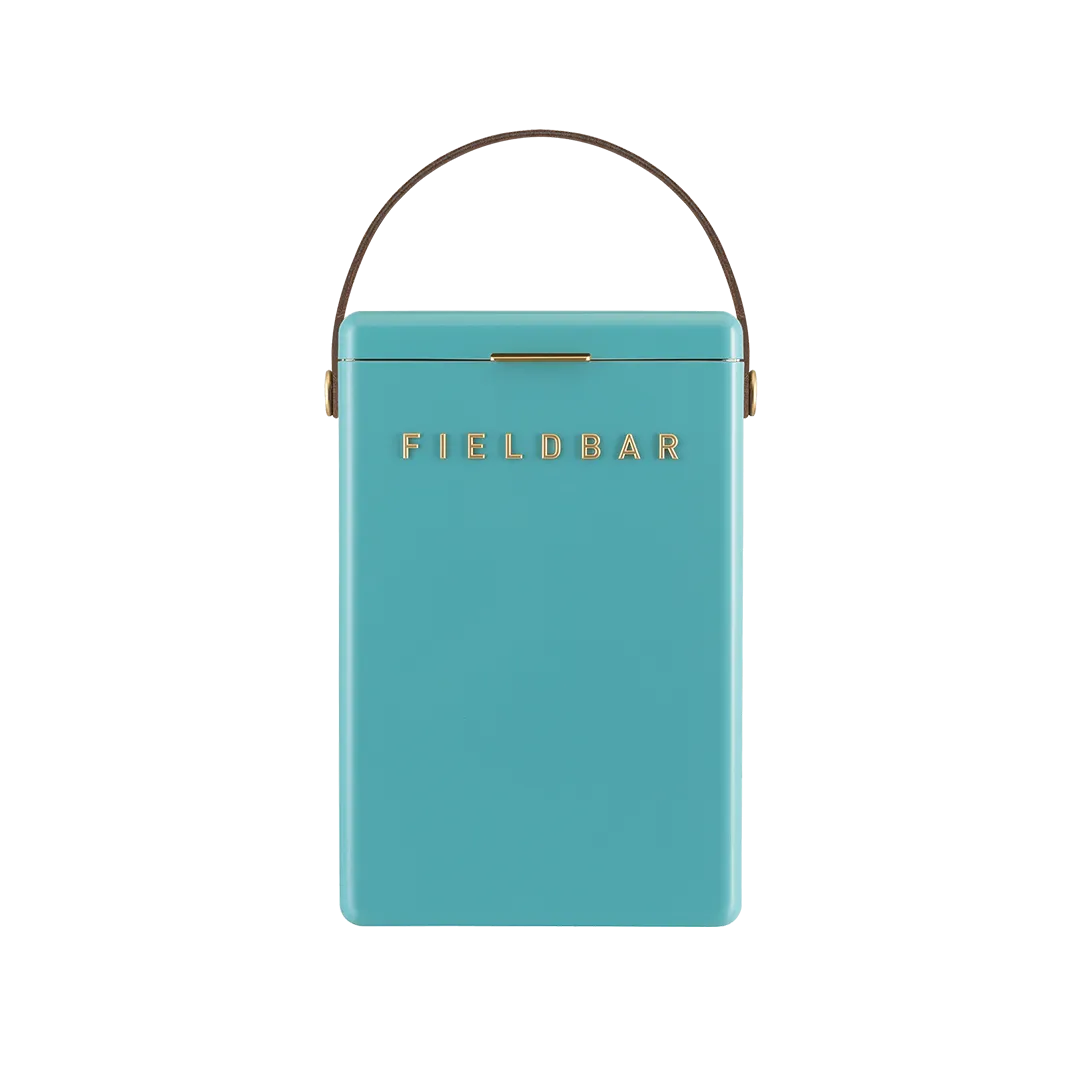 Drinks Box & Towel Bundle /  Bazaruto Blue