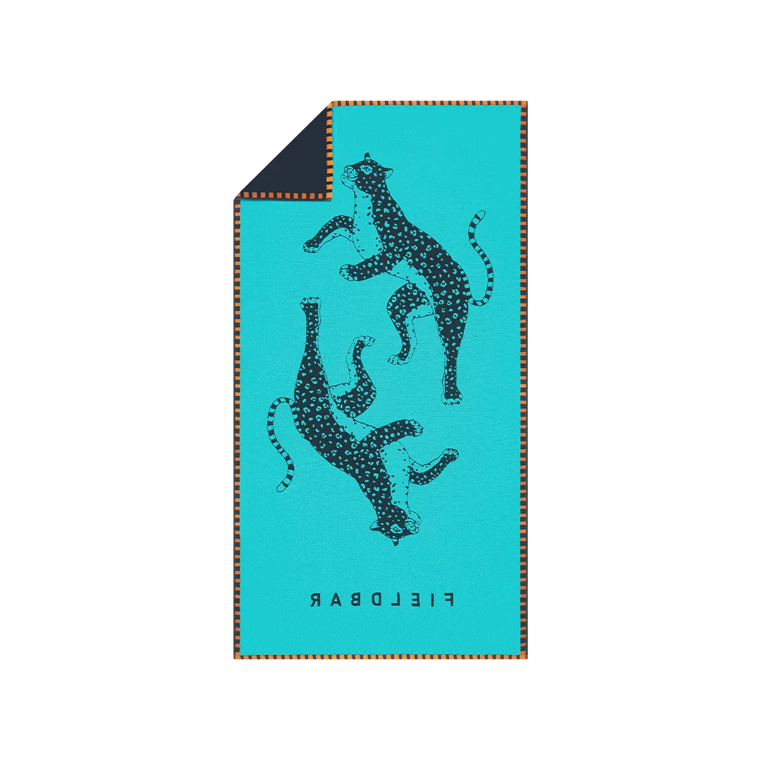 Drinks Box & Towel Bundle /  Bazaruto Blue