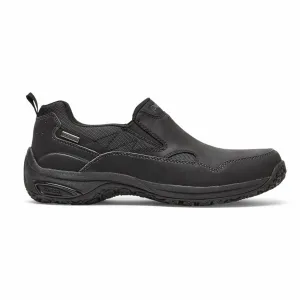 Dunham Men's Cloud Plus Slip Ons- Black