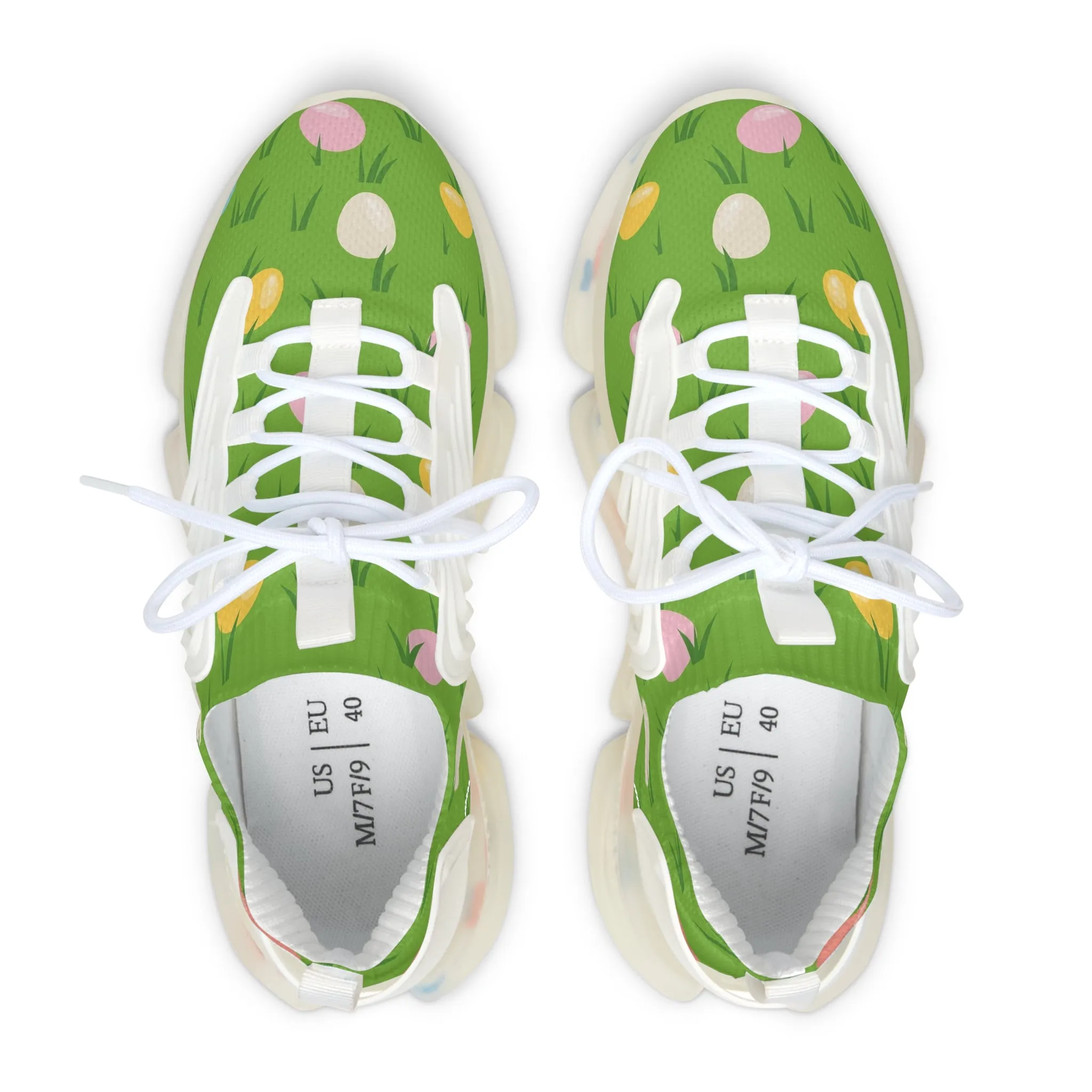 Easter Eggs Women's Mesh Sneakers