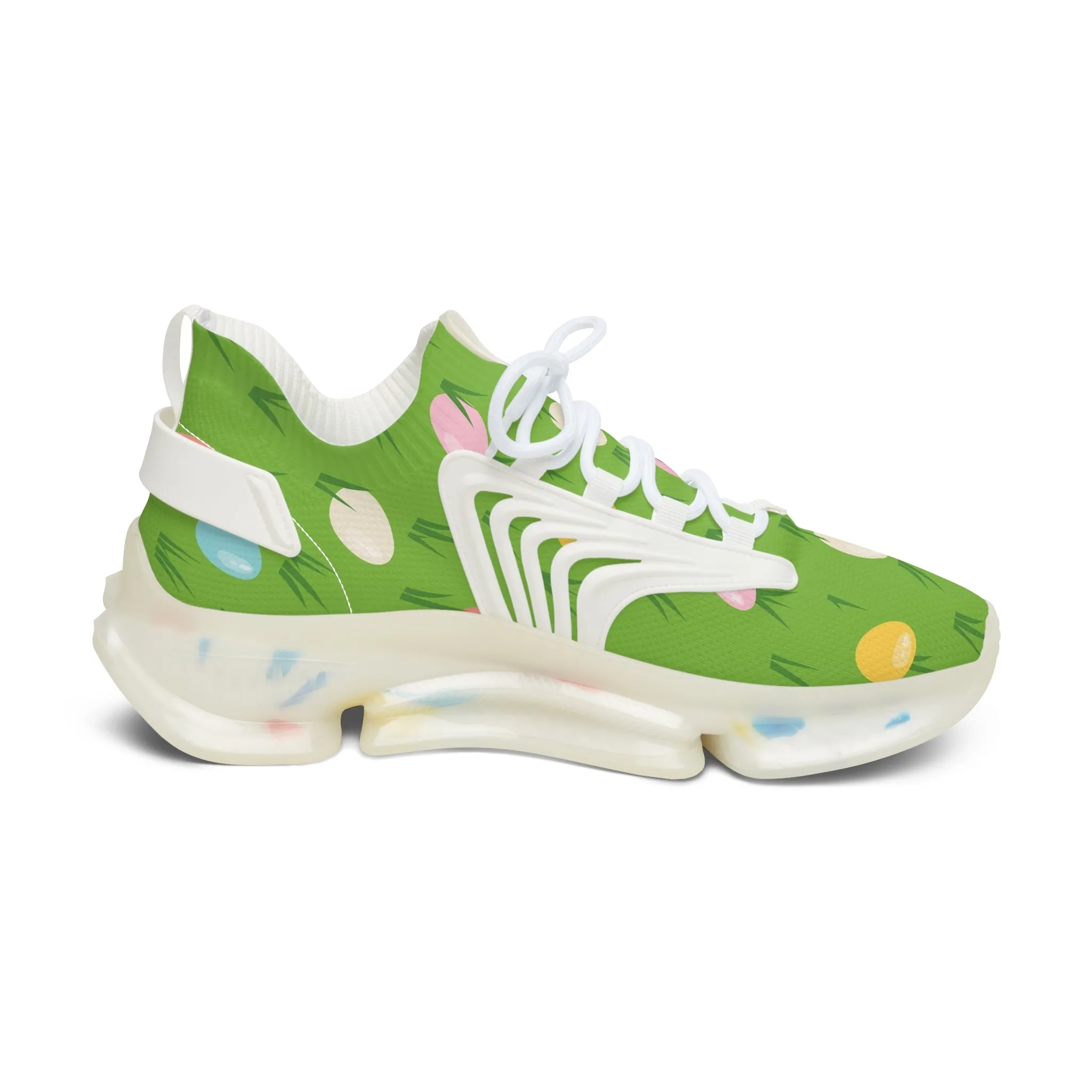 Easter Eggs Women's Mesh Sneakers