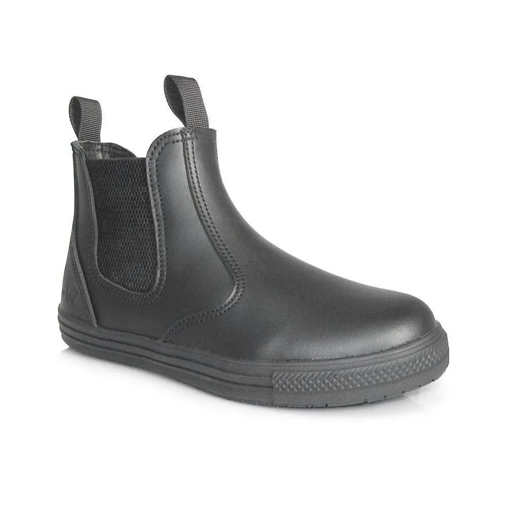 Genuine Grip Women’s Slip Resistant Pull on Service Boot