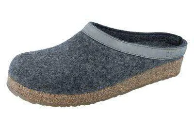 Haflinger Unisex Grizzly Slipper GZL4- Grey