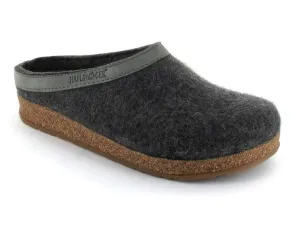 Haflinger Unisex Grizzly Slipper GZL4- Grey