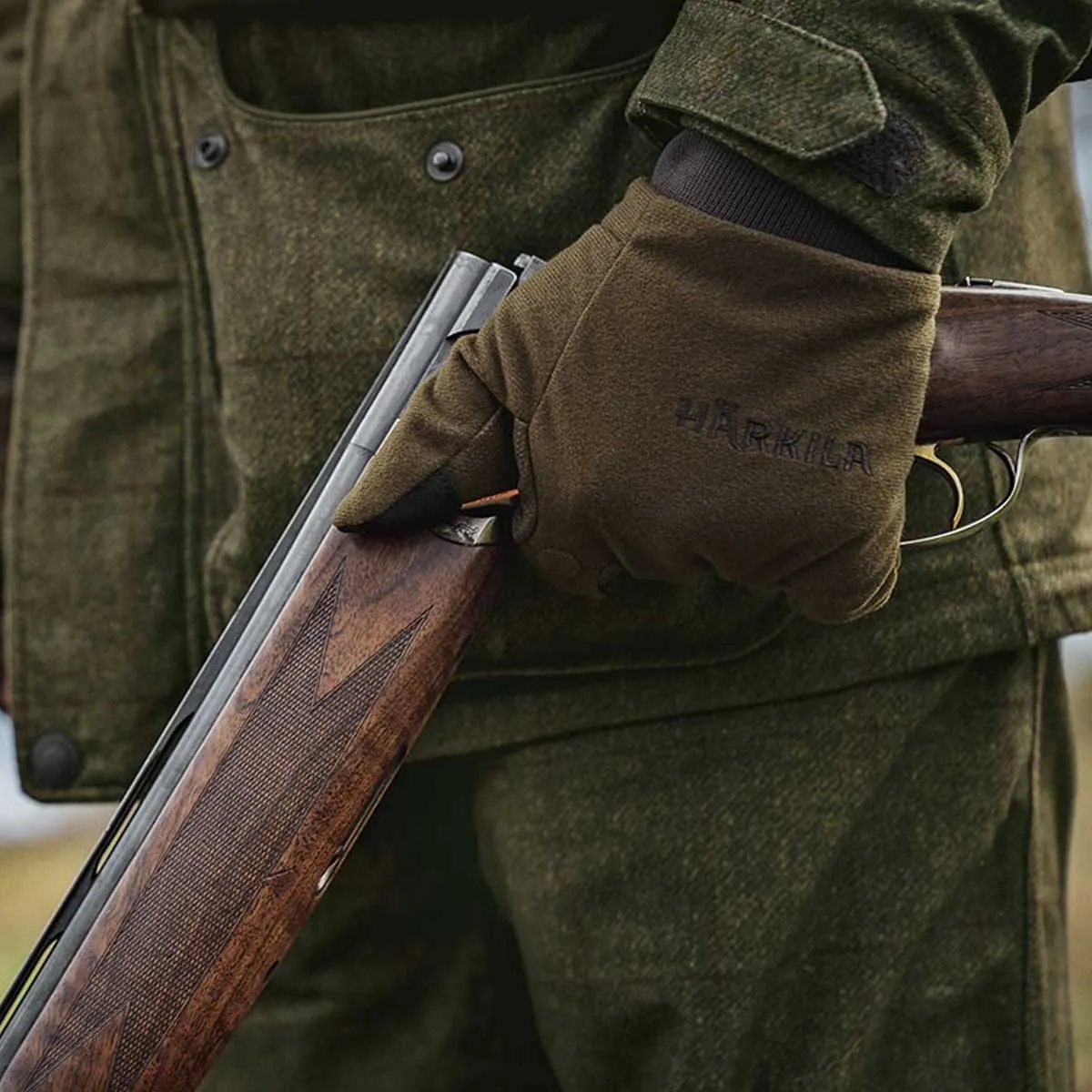 HARKILA Retrieve HWS Gloves - Dark Warm Olive