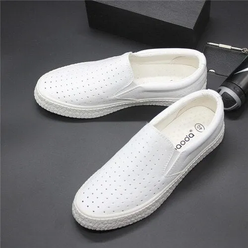 Hollowed Comfortable Slip-On Holes Sneaker