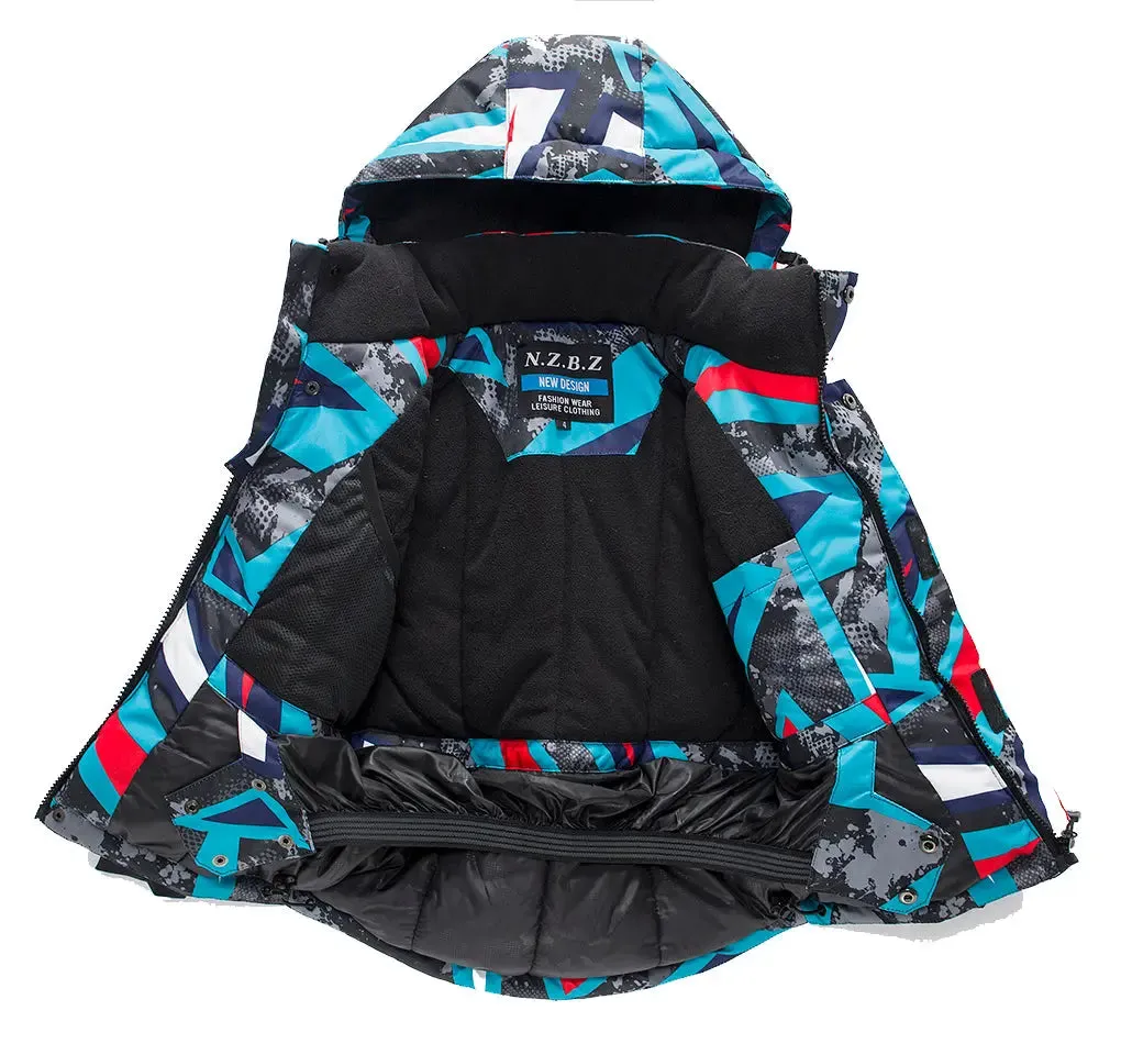 HOTIAN Boys Ski Snow Coat Snowboard Jacket
