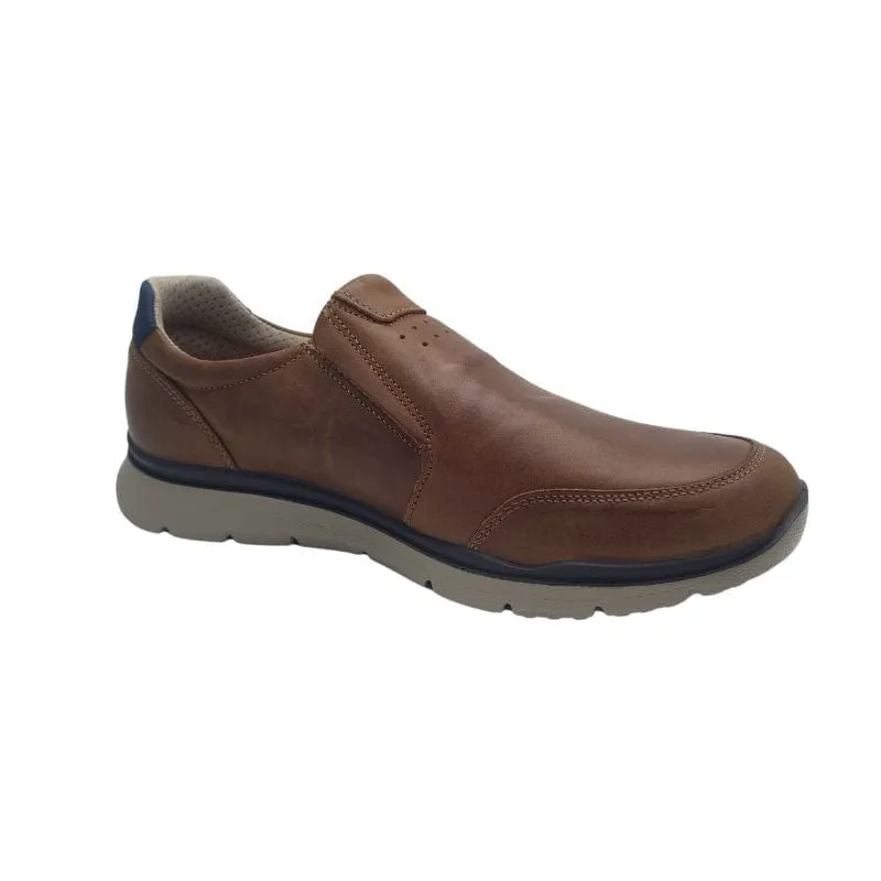 Imac Mens Tan Leather Bologna Shoes - 5515861