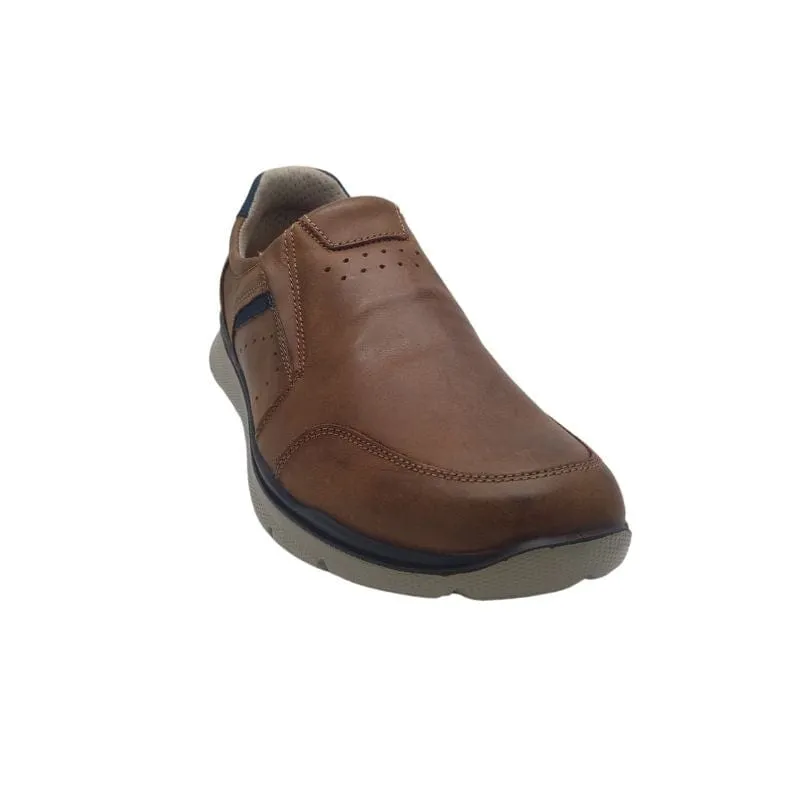 Imac Mens Tan Leather Bologna Shoes - 5515861