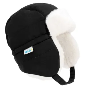 Jan&Jul Toasty-Dry Trapper Hat - Black