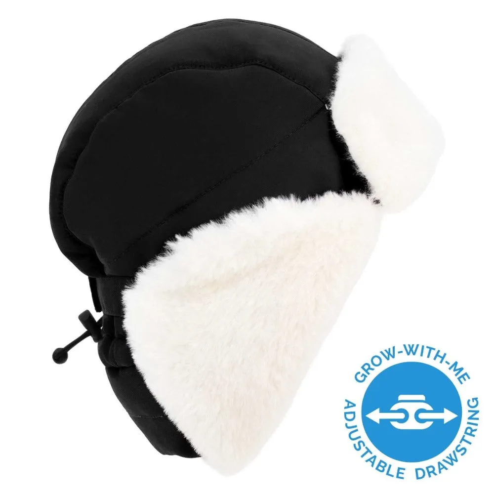 Jan&Jul Toasty-Dry Trapper Hat - Black