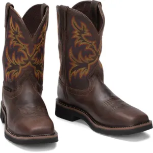 JUSTIN SE4690 - Men's Square Toe Waterproof Wellington