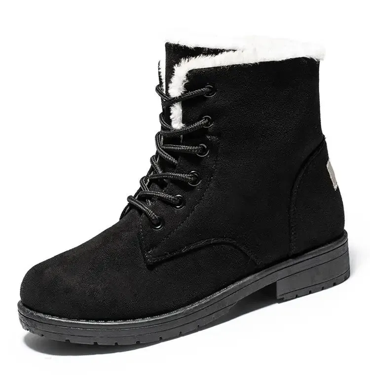 KAILA | Lined Lace-Up Winter Boots