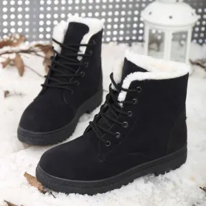 KAILA | Lined Lace-Up Winter Boots