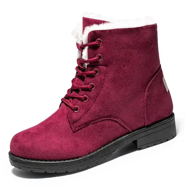 KAILA | Lined Lace-Up Winter Boots