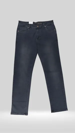 Klick Men Formal Mid Rise Black Jeans Art no - SCAS069