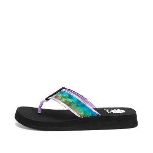 Lavender Hologram Flip Flop | Yellow Box Footwear | Fortina