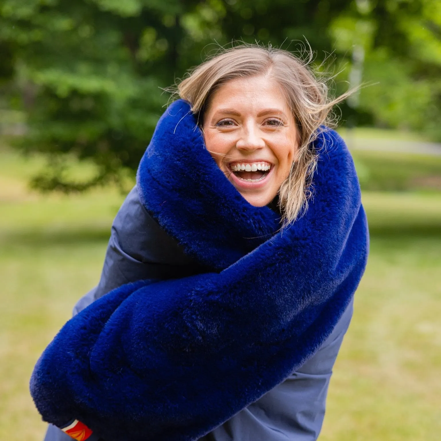 Marine Faux Fur Original Blanket