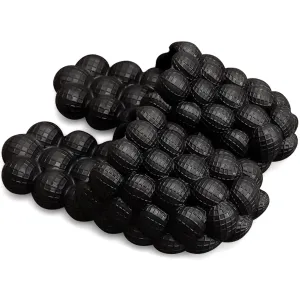 Massage Bubble Slides Slippers for Women Men,Mukinrch Funny Lychee Non-slip House Slippers