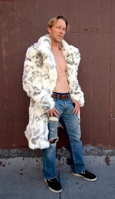 Men's Dutch Coat in "Himalayan Snow God"