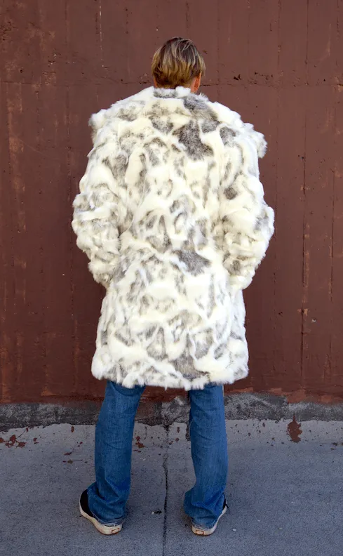 Men's Dutch Coat in "Himalayan Snow God"