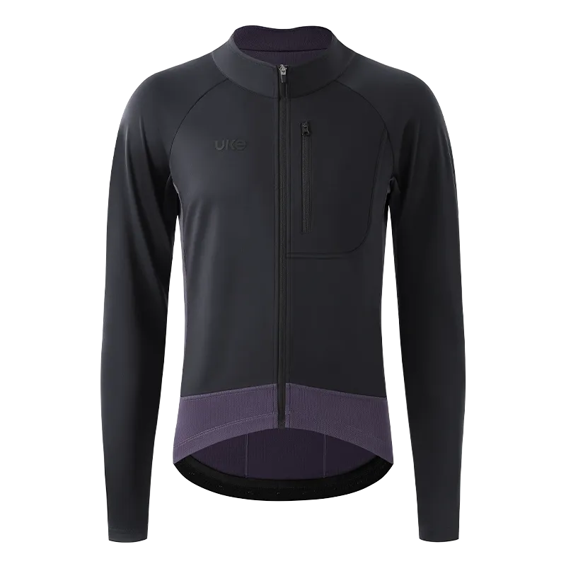 Men's Windproof Thermal Cycling Jacket  CL-1 Speed Shadow-Violet