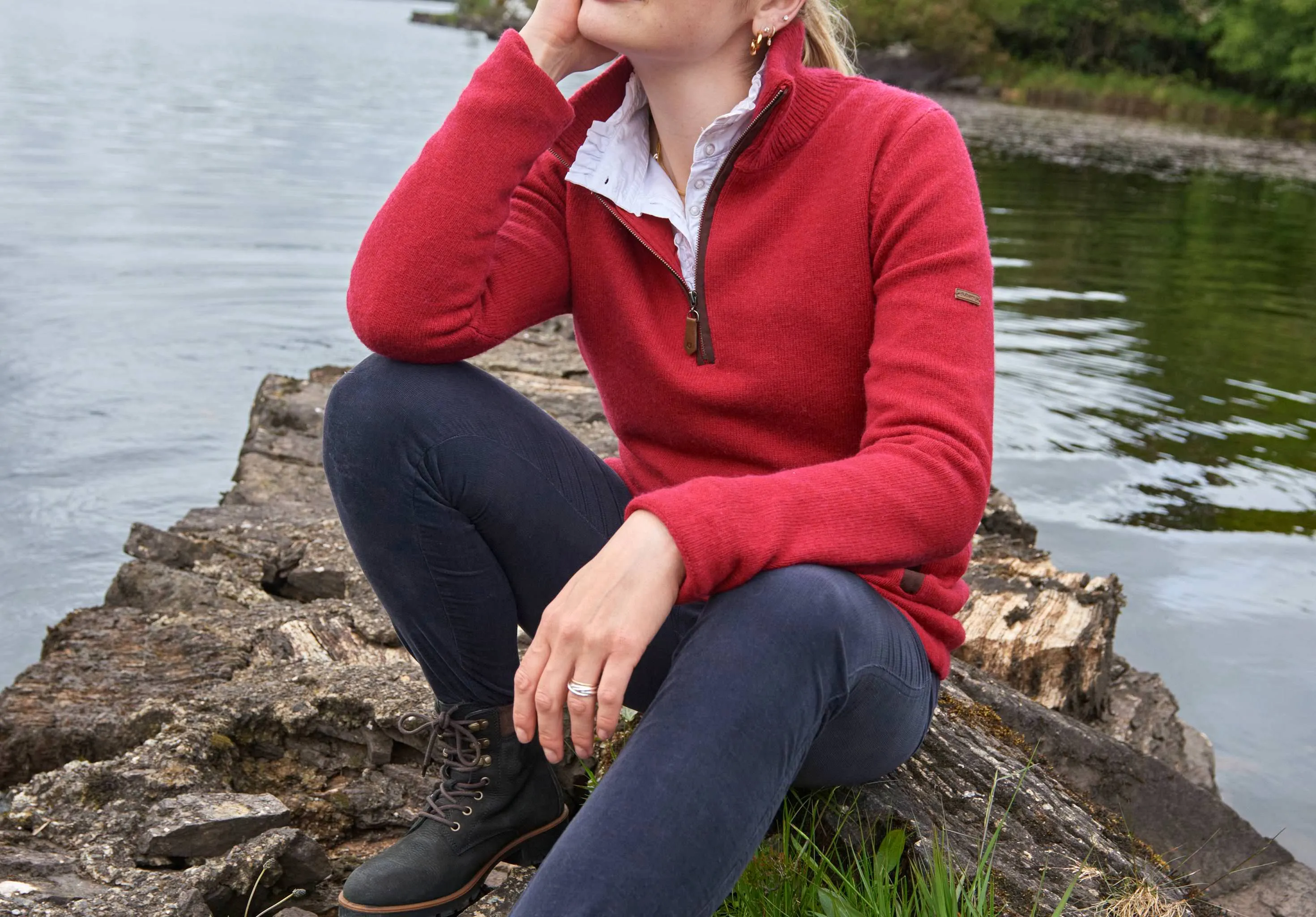 Morrisey Windproof Sweater - Cardinal