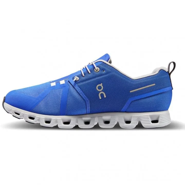 On Cloud Men's Cloud 5 Waterproof Running Shoes- Cobalt/Glacier