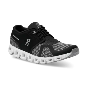 On Cloud Women's Cloud 5 Combo Running Shoes- Black/Alloy