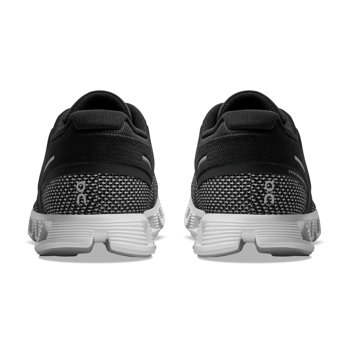On Cloud Women's Cloud 5 Combo Running Shoes- Black/Alloy