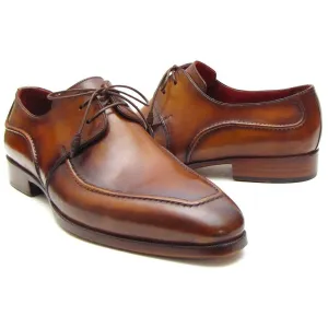 Paul Parkman Brown Derby Dress Shoes For Men (ID#SU12LF)