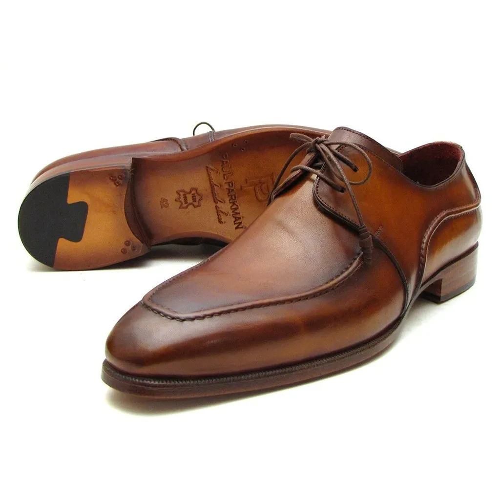 Paul Parkman Brown Derby Dress Shoes For Men (ID#SU12LF)
