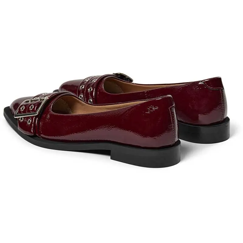 Pavement 23185 Saso Low Loafers Varnish Bordeaux