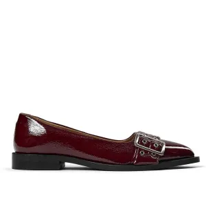 Pavement 23185 Saso Low Loafers Varnish Bordeaux