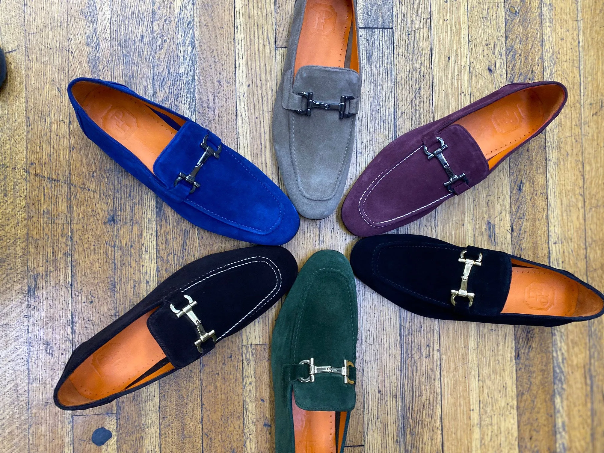 Pelle Suede Loafer Wine