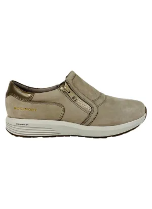 Rockport Women's Trustride Slip Ons- Taupe