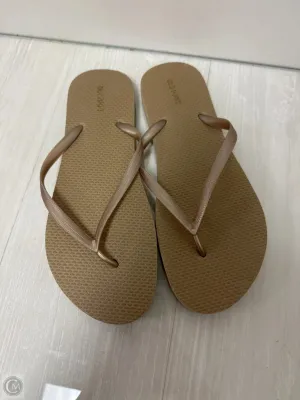 Sandals Flip Flops By Old Navy In Tan, Size: 10