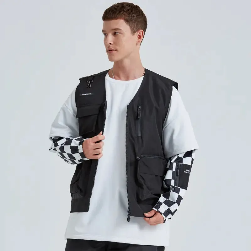 Stylish Outdoor Adult Vest for Ski Snow Insulated Sportswear