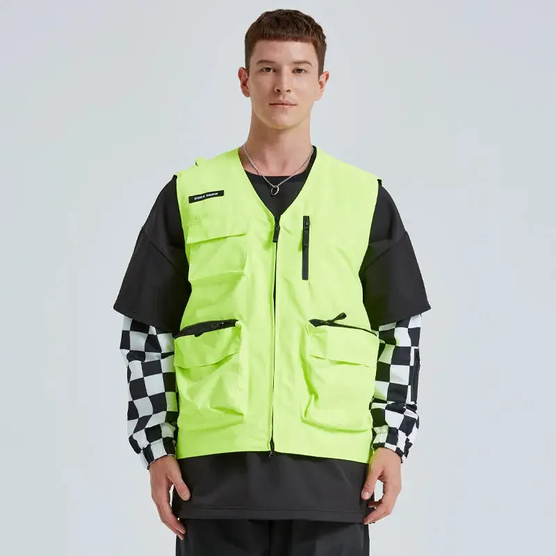 Stylish Outdoor Adult Vest for Ski Snow Insulated Sportswear