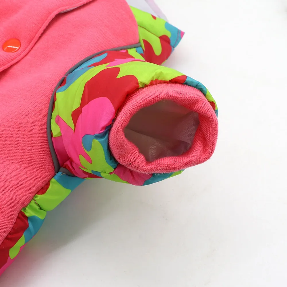 Warm Winter Jumpsuits for French Bulldog (WS302)