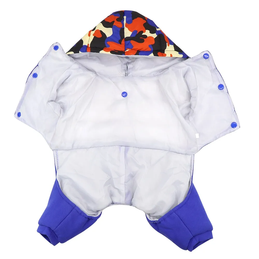 Warm Winter Jumpsuits for French Bulldog (WS302)