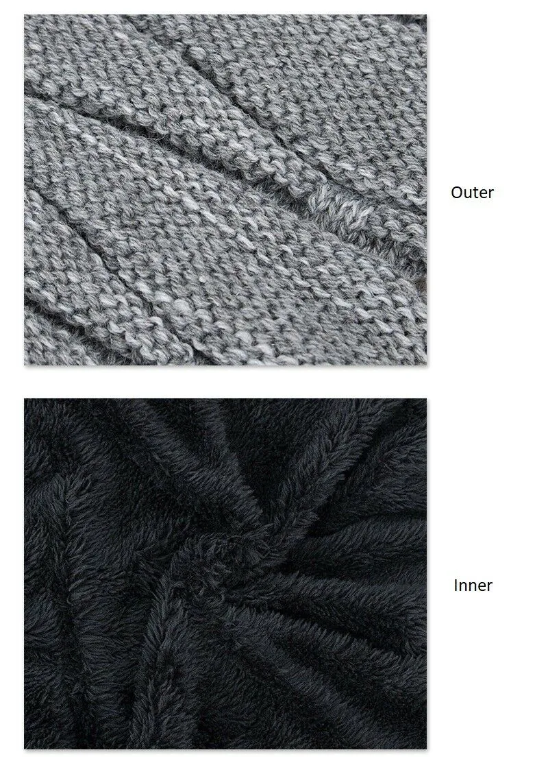 Winter Knit Long Slouch Warm Beanie Hat