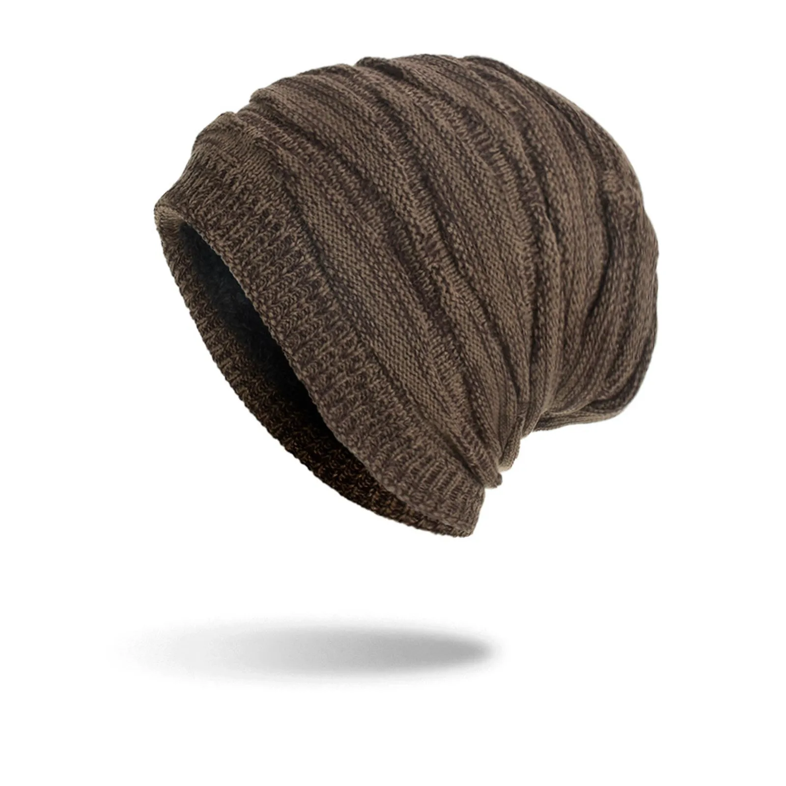 Winter Knit Long Slouch Warm Beanie Hat